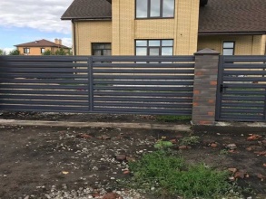 Забор жалюзи 72 метра фото в Урень