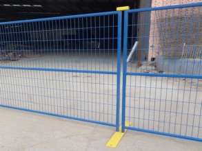 Забор на строительную площадку 30 метров фото цена за метр под ключ